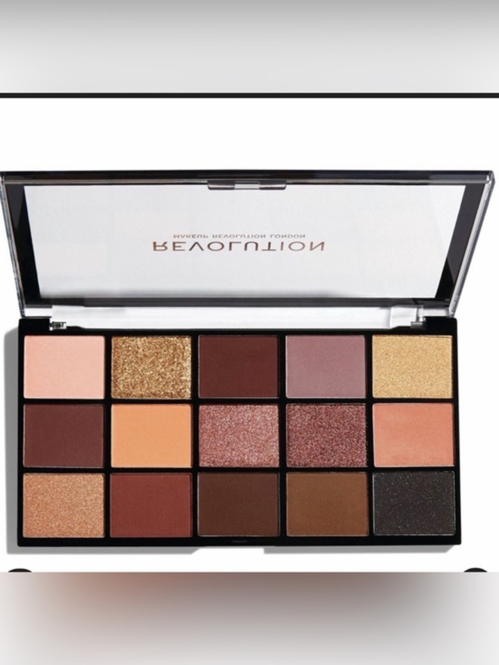 Revolution RELOADED Eyeshadow Palette - Warm Neutral & Gold Shades